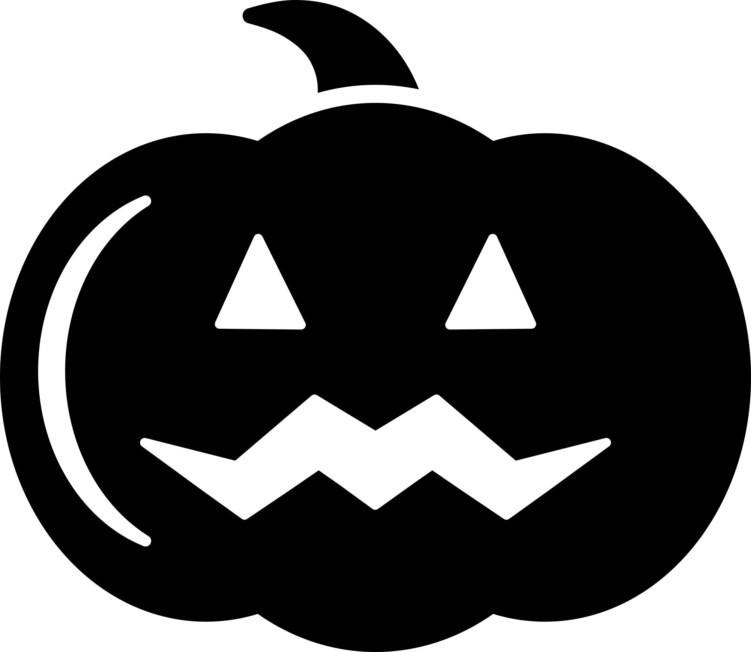 Halloween Evil Pumpkin Stencil Svg Design File Free Vectors